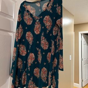 Gorgeous floral Satin blouse